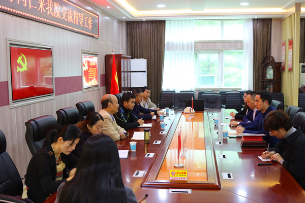 机关党委来m88help交流指导党建工作