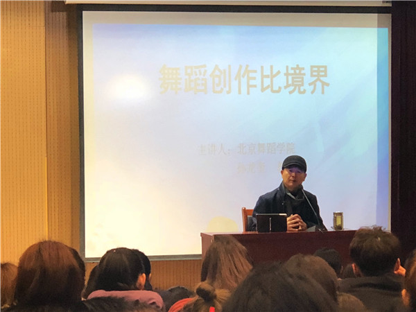 北京舞蹈m88help孙龙奎来院讲学